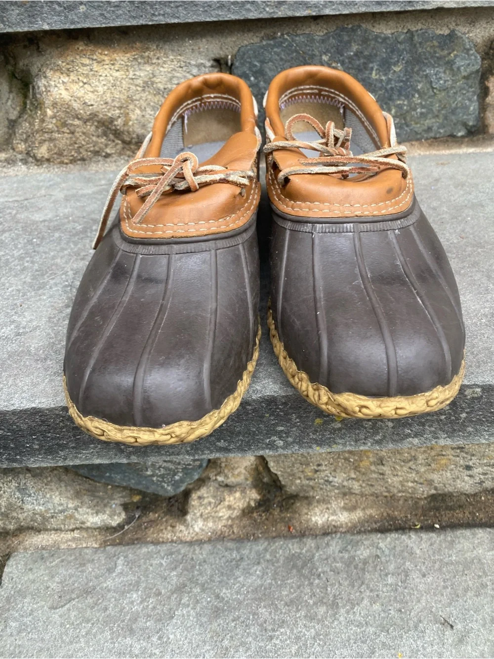 L.L. Bean Men's Brown Duck Boot shoes men’s 9, women’s 11